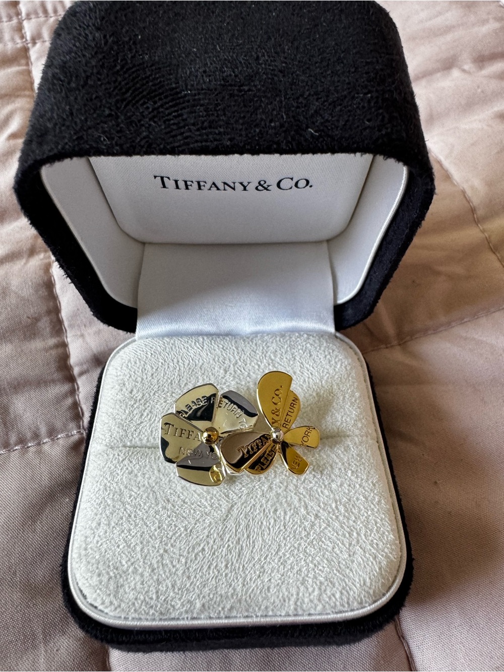 Tiffany & Co. Love Bugs Ring